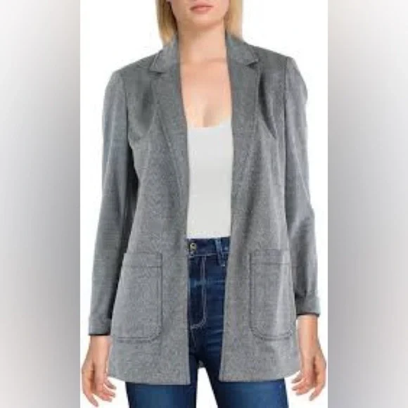 Joan Vass Herringbone Blazer -NWT - Picture 1 of 4